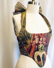 Vintage Japanese Tapestry Overbust
